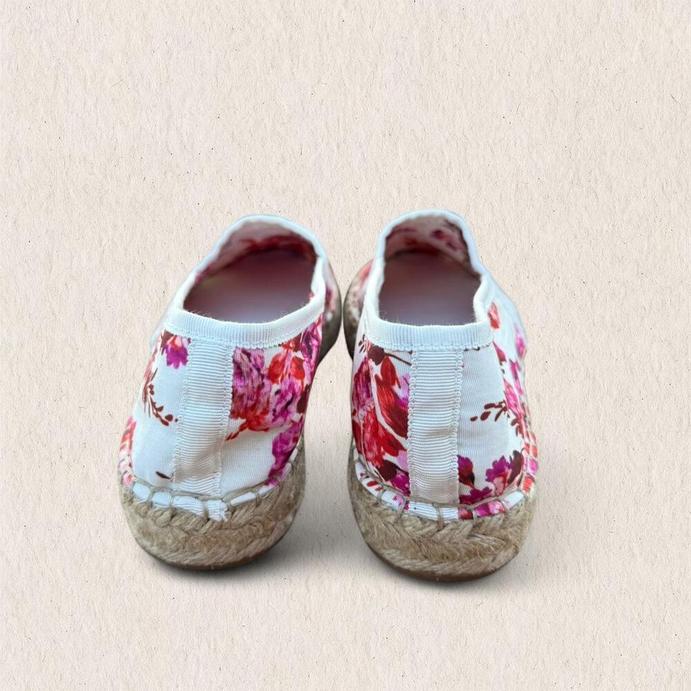 Guess Floral Espadrille Slip On Shoes Size 8 Coquette Summer Cottagecore Preppy - Picture 6 of 8